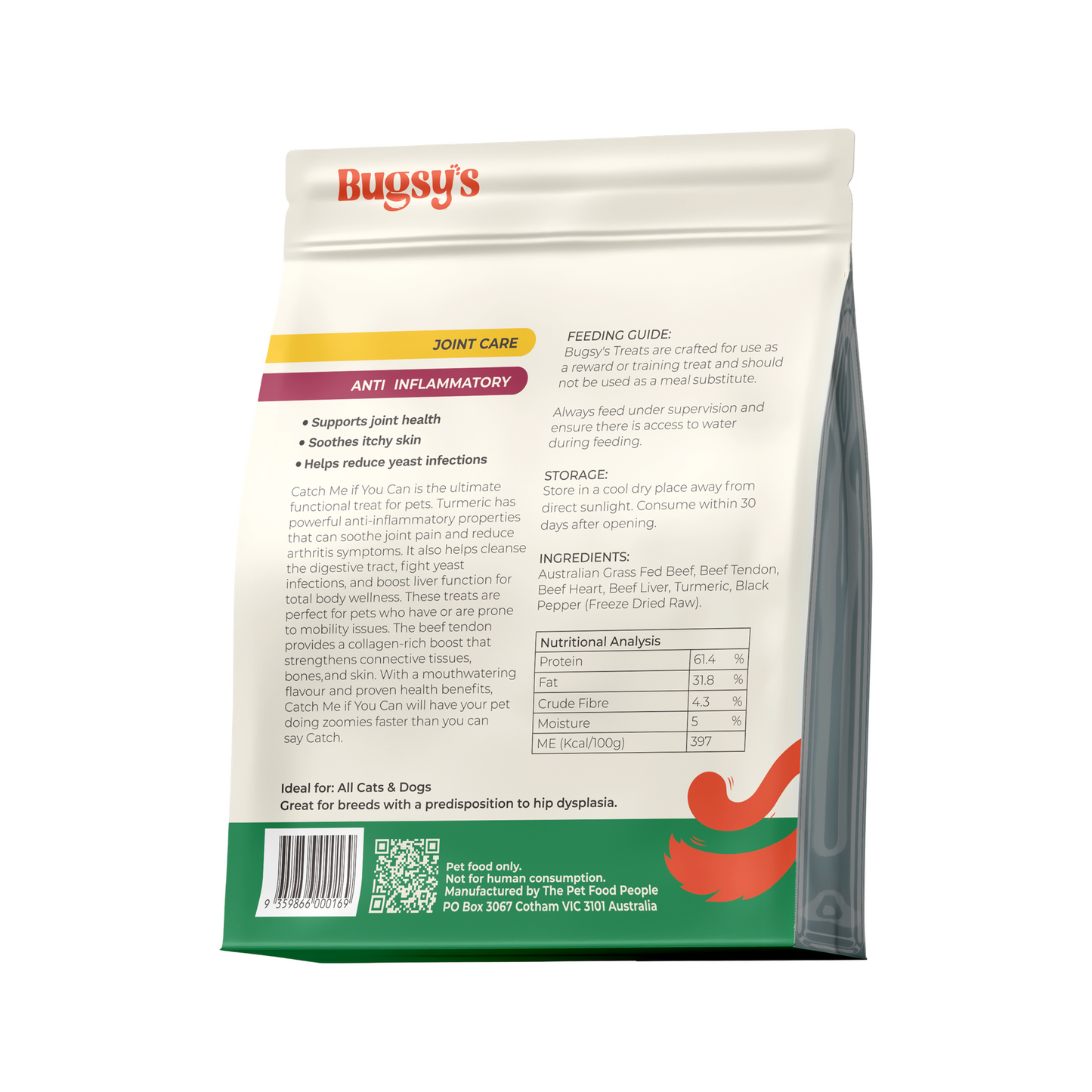 Beef & Turmeric | Joint Care (Freeze Dried Treats)