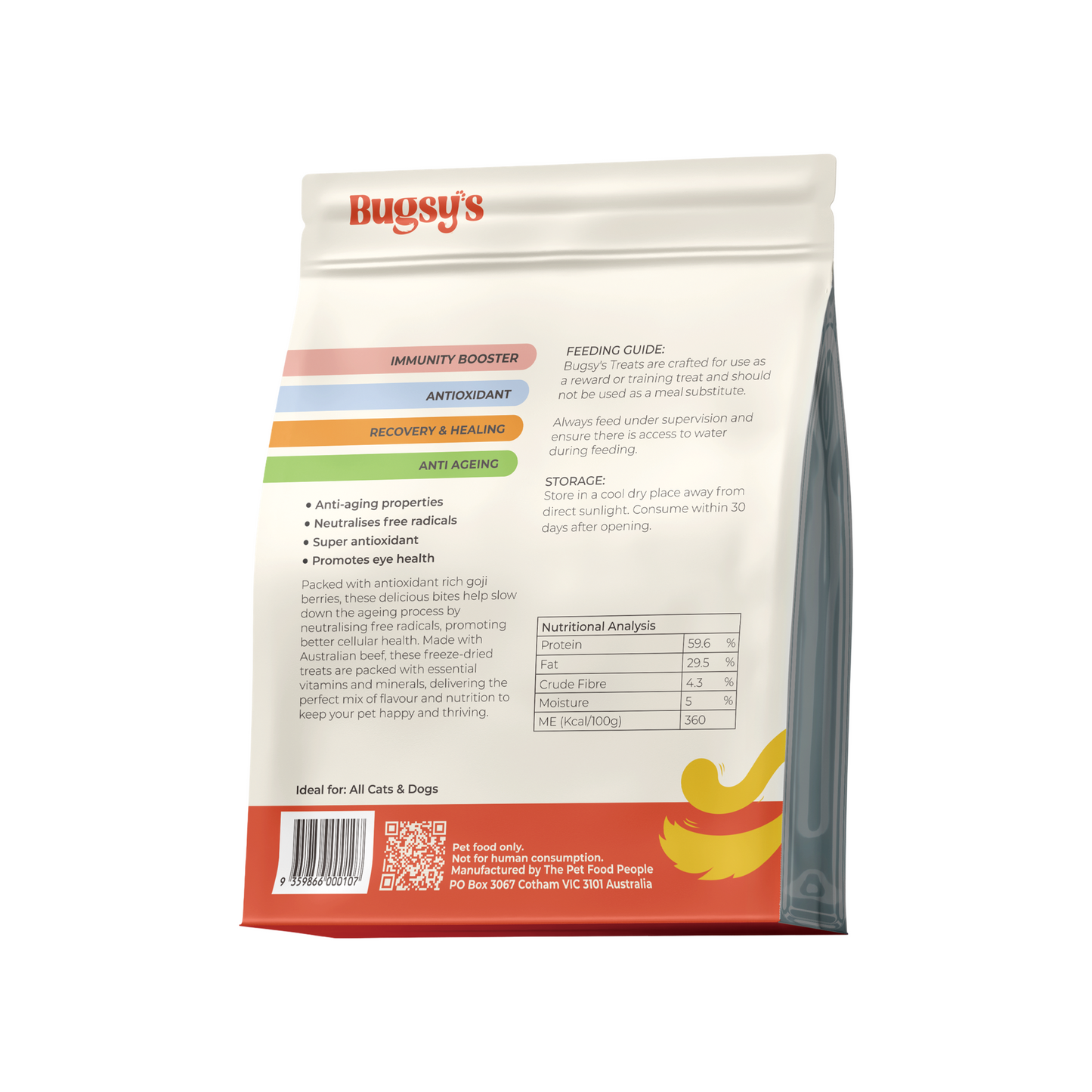 Beef & Goji Berry | Anti Aging (Freeze Dried Treats)