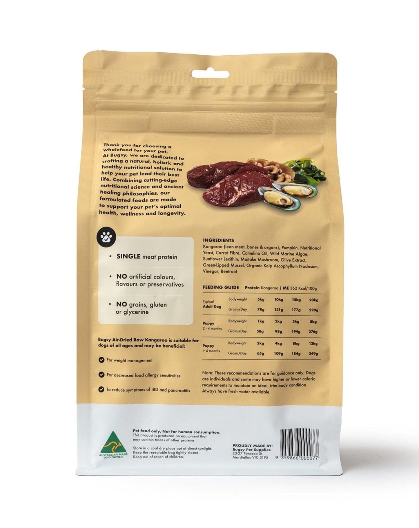 Air Dried Food Kangaroo