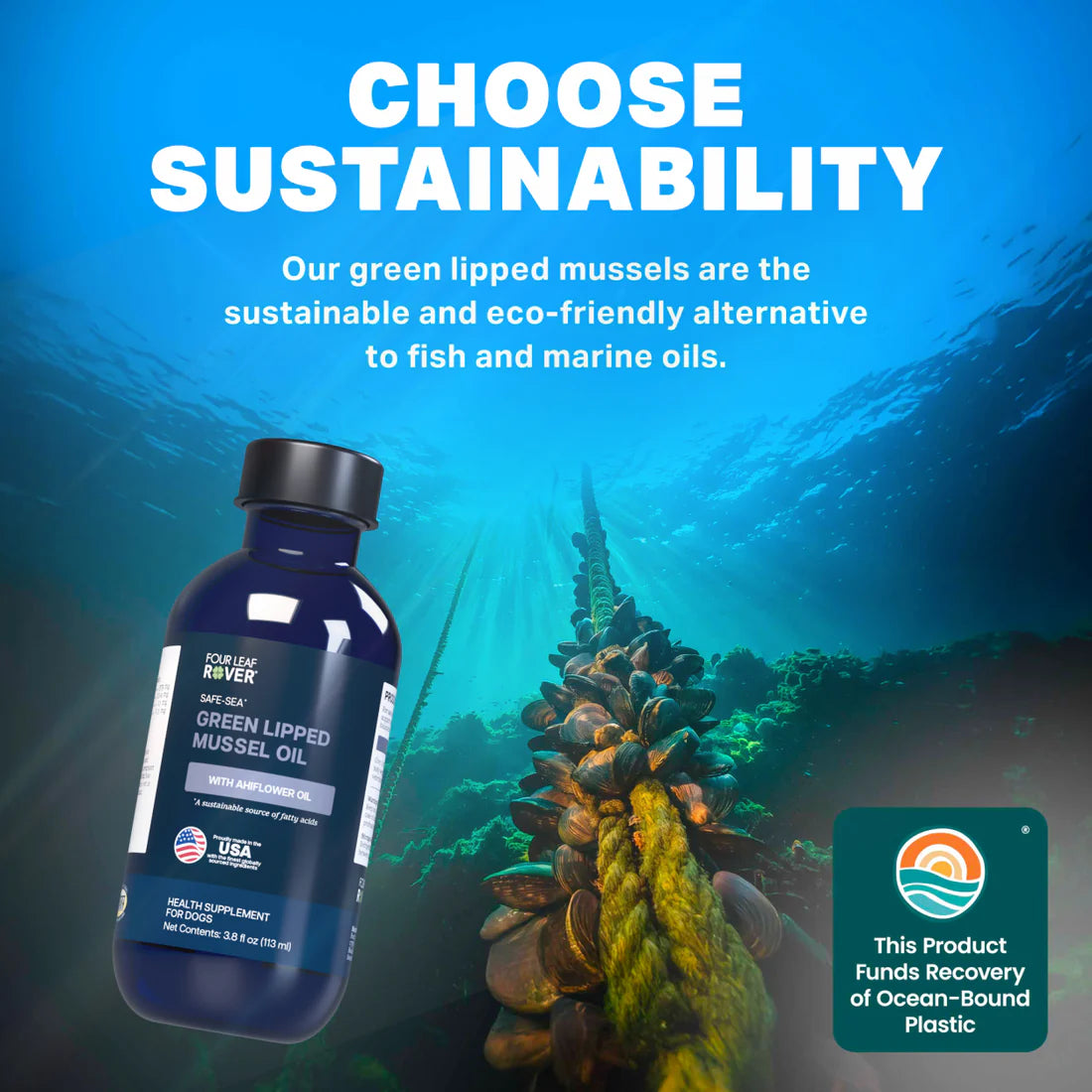 Safe-Sea | Green Lipped Mussel Oil (Omega-3)