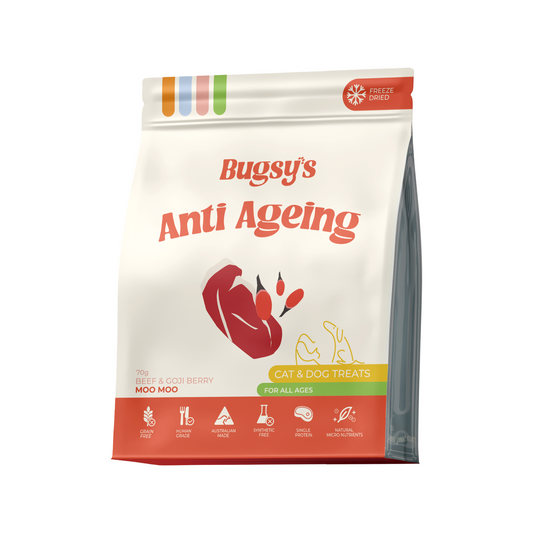 Beef & Goji Berry | Anti Aging (Freeze Dried Treats)
