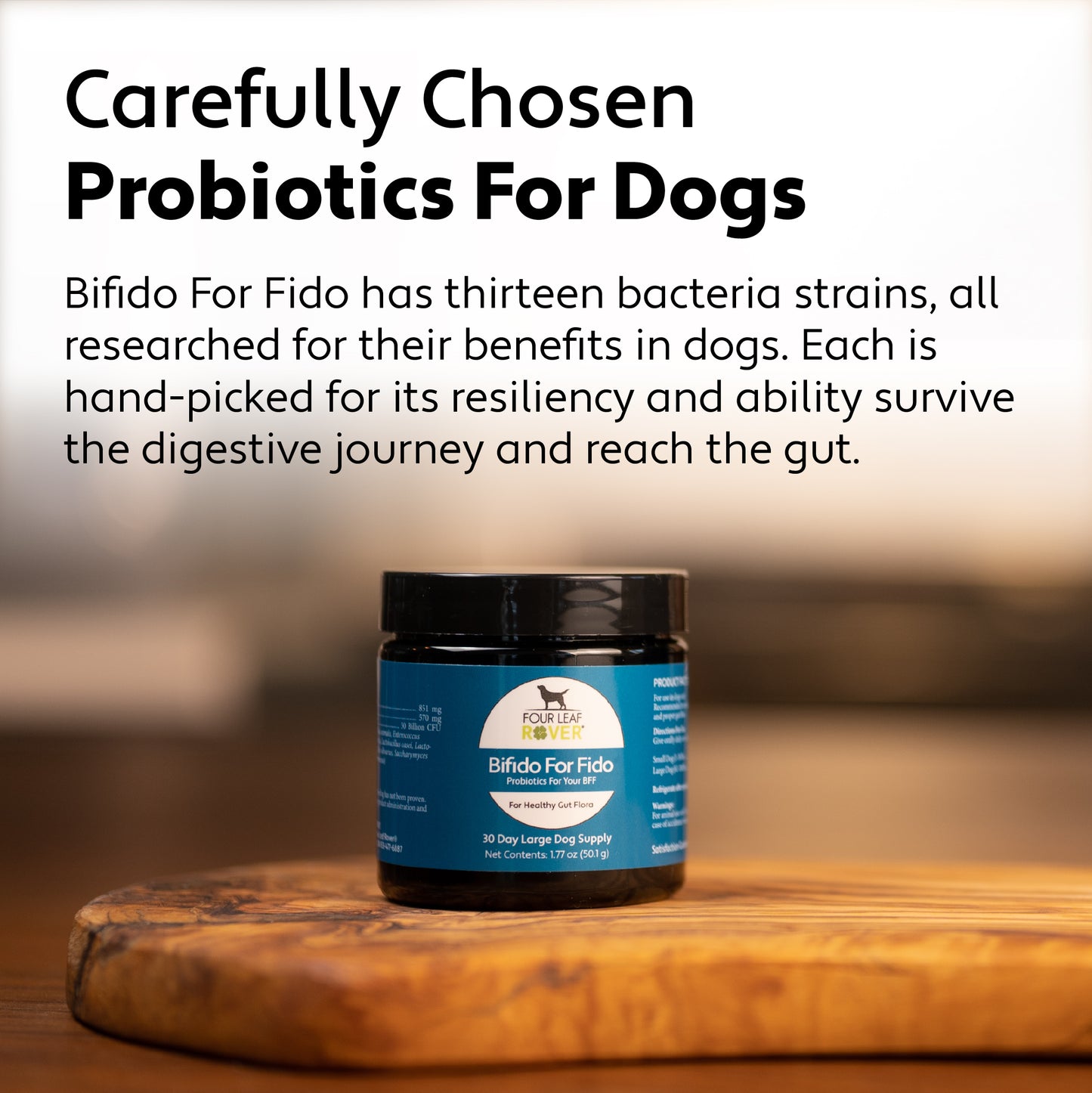 Bifido For Fido - Immediate Support For Digestive Distress