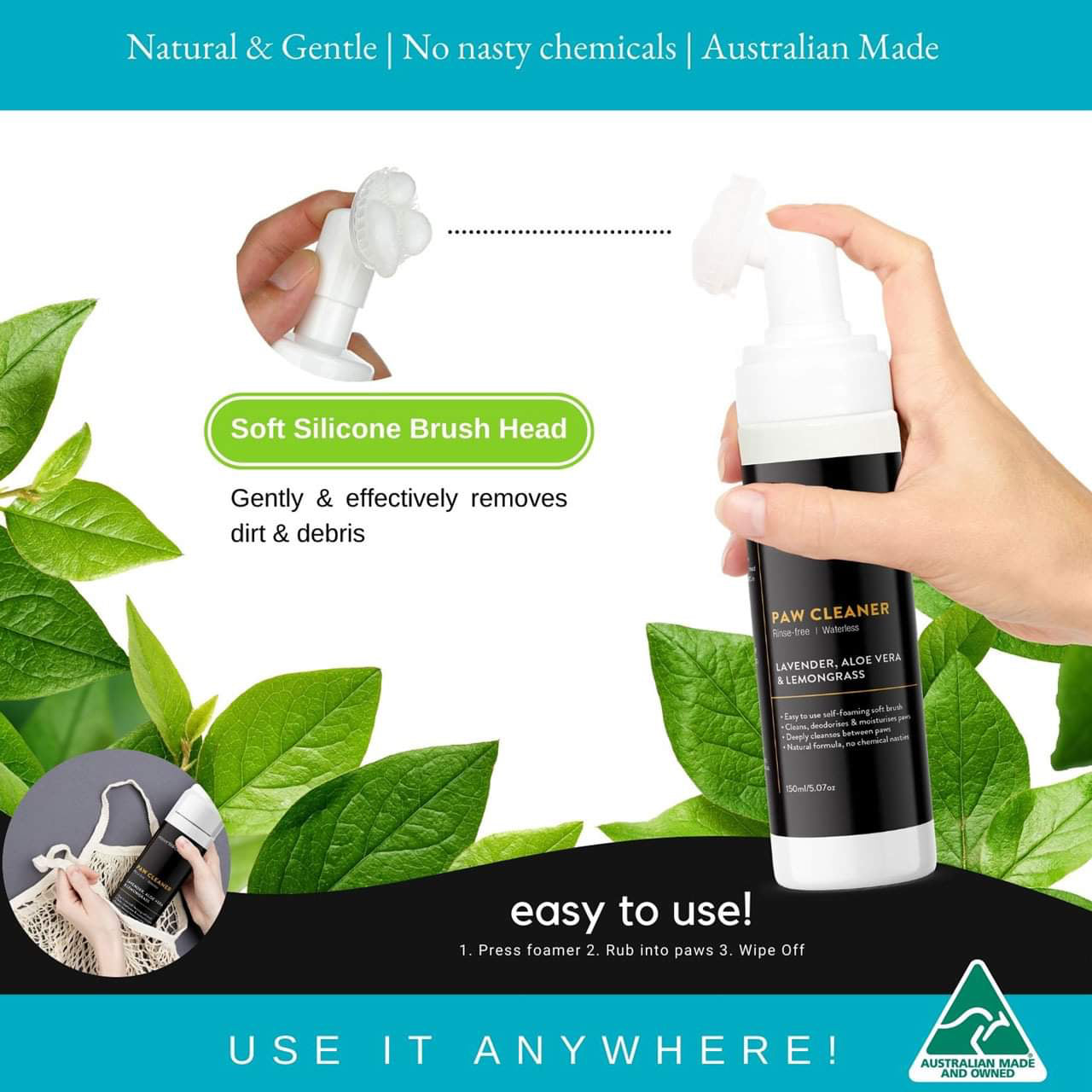 Rinse-Free Paw & Body Cleaner