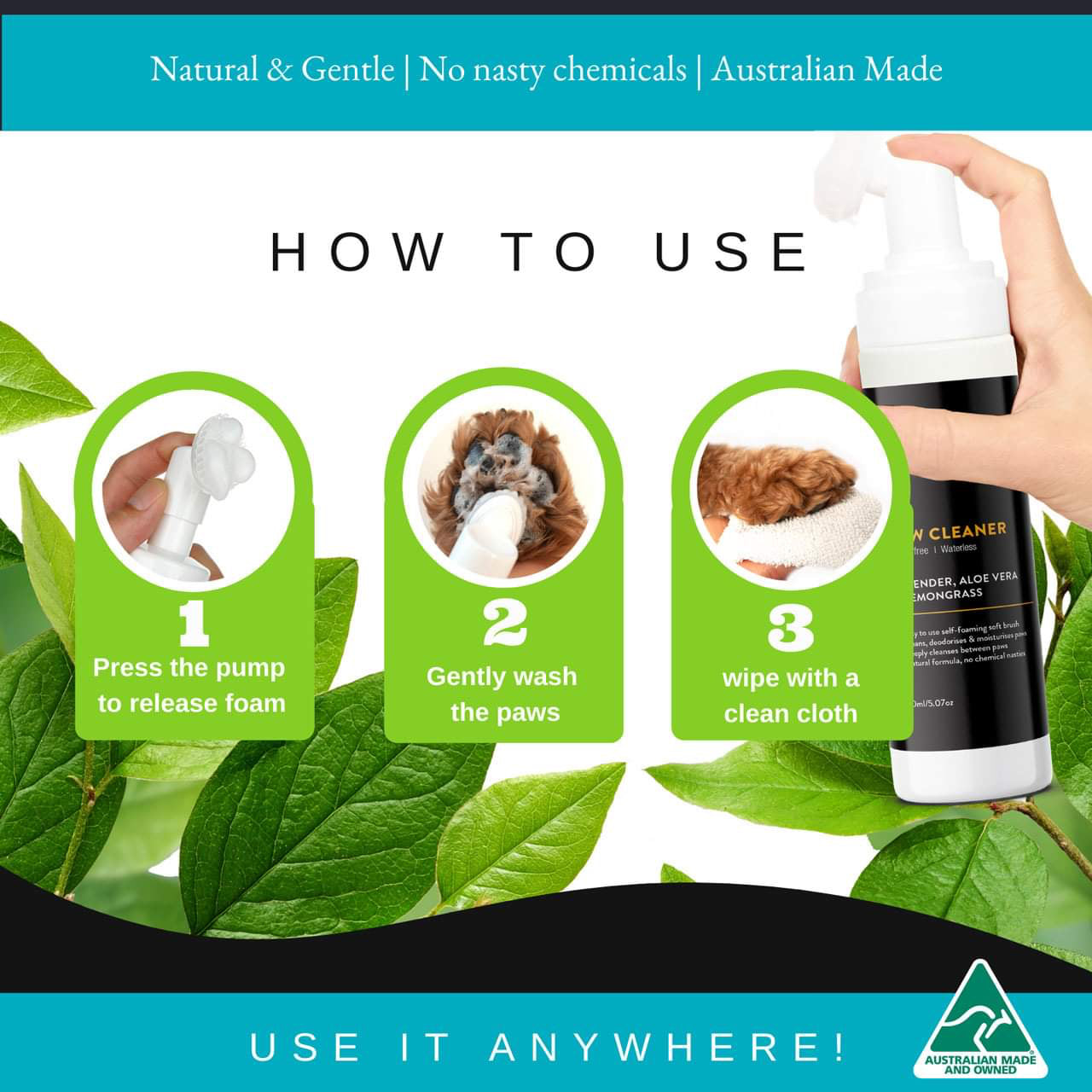 Rinse-Free Paw & Body Cleaner