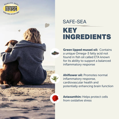 Safe-Sea | Green Lipped Mussel Oil (Omega-3)