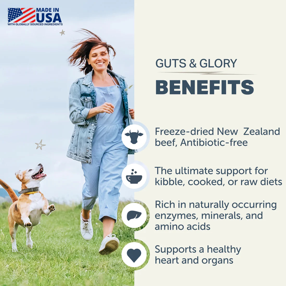 Guts & Glory- Grass-Fed Organs For Dogs