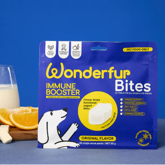 Wonderfur Bites Immune Booster Freeze-Dried Treats for Dogs