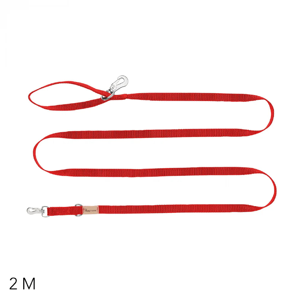 Haqihana 2m Leash - Rosso