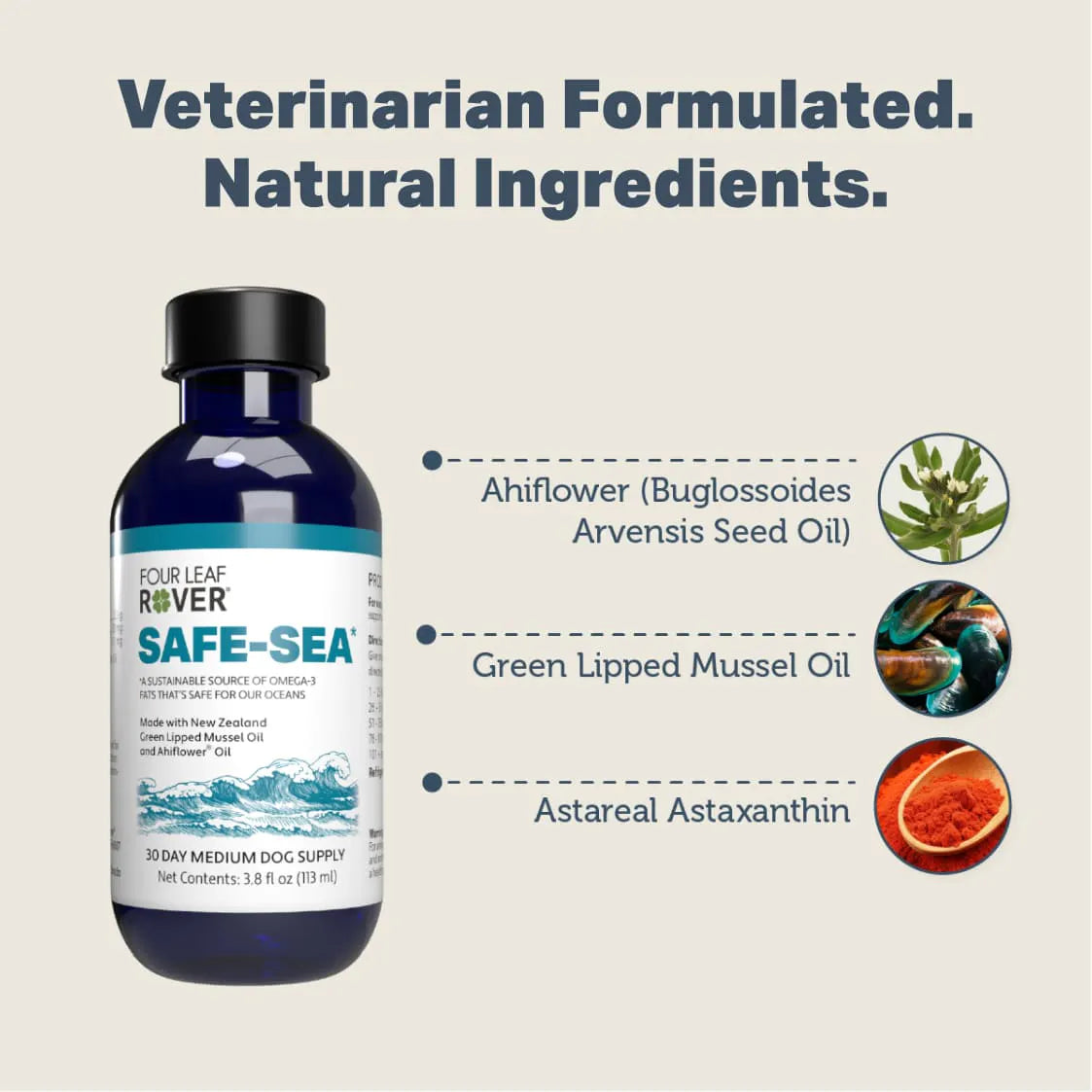 Safe-Sea - Green Lipped Mussel Oil (Omega-3)