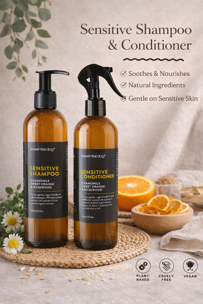 Sensitive Leave-In Conditioner: Chamomile, Sweet Orange & Rosewood (Dogs)