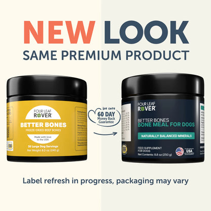 Better Bones - Dried Beef Bones For Calcium