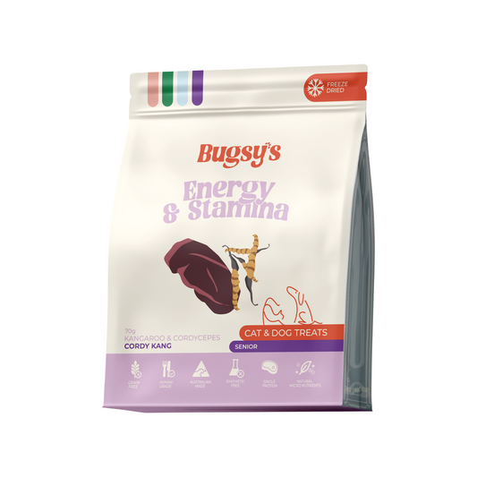 Kangaroo & Cordyceps | Energy & Stamina (Freeze Dried Treats)