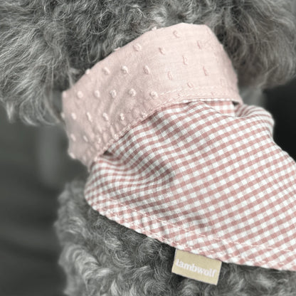 Blush Picnic Reversible Dog Bandana