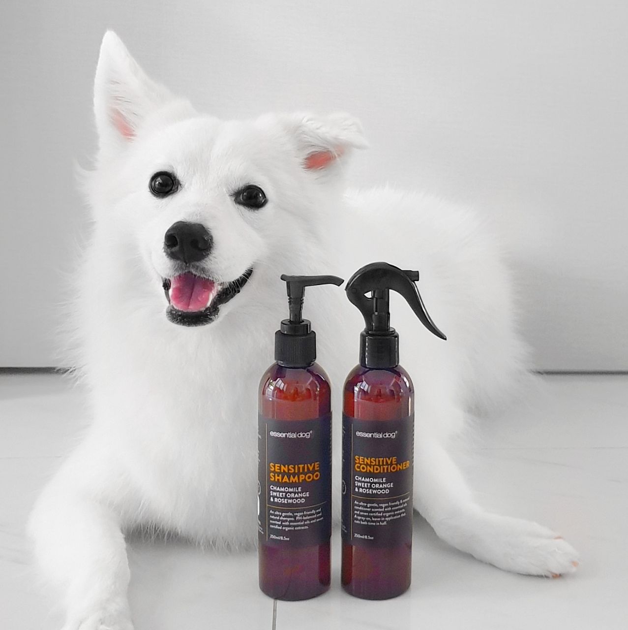 Sensitive Dog Conditioner: Chamomile, Sweet Orange & Rosewood