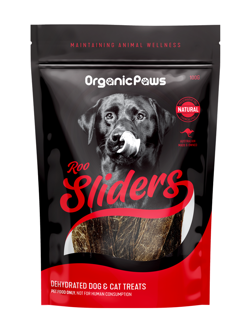 Organic Paws Roo Sliders Dehydrated Treats