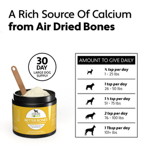 Better Bones - Dried Beef Bones For Calcium